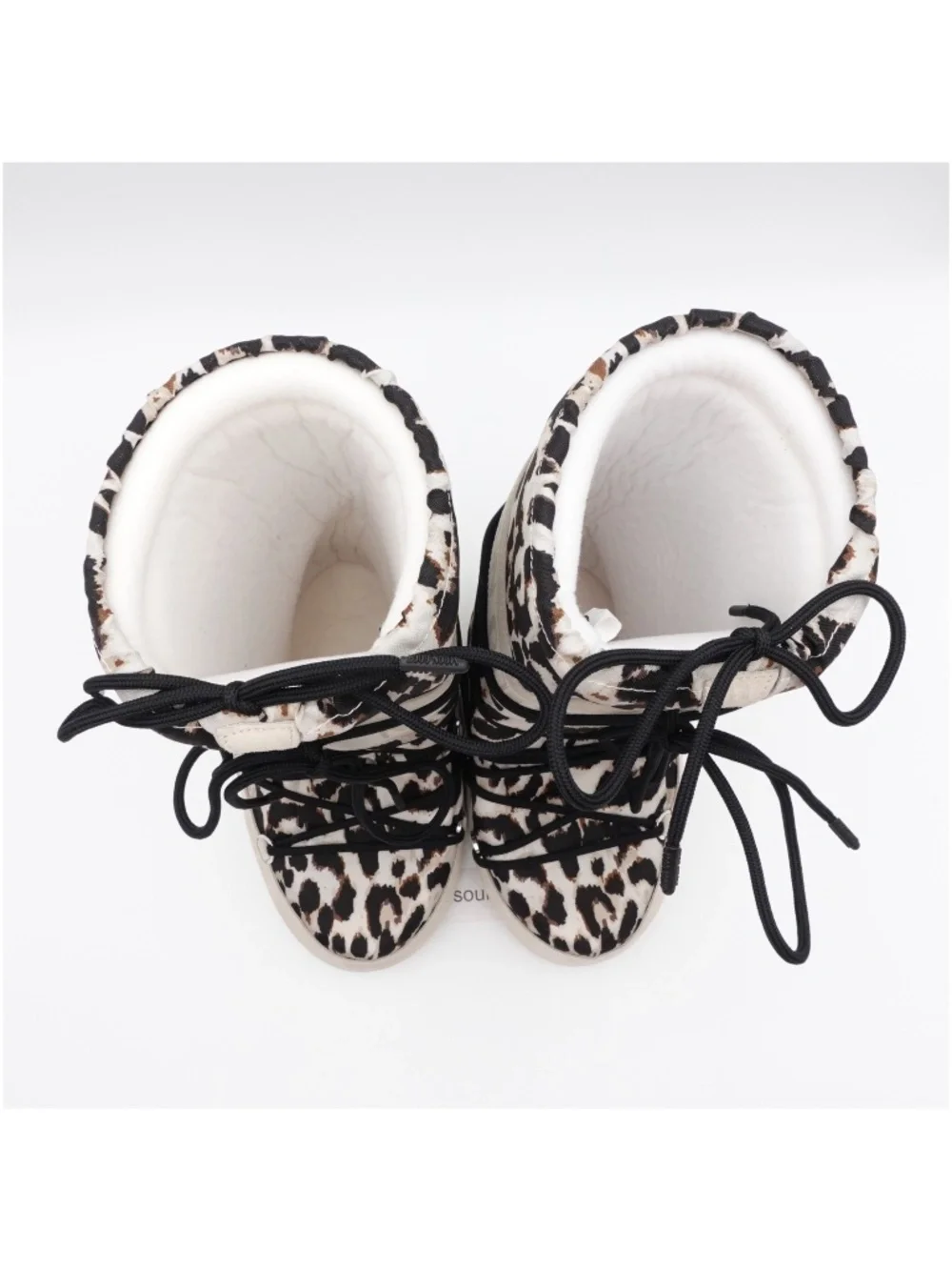 Moon Boot Icon Suede Snow Boots Light Leopard